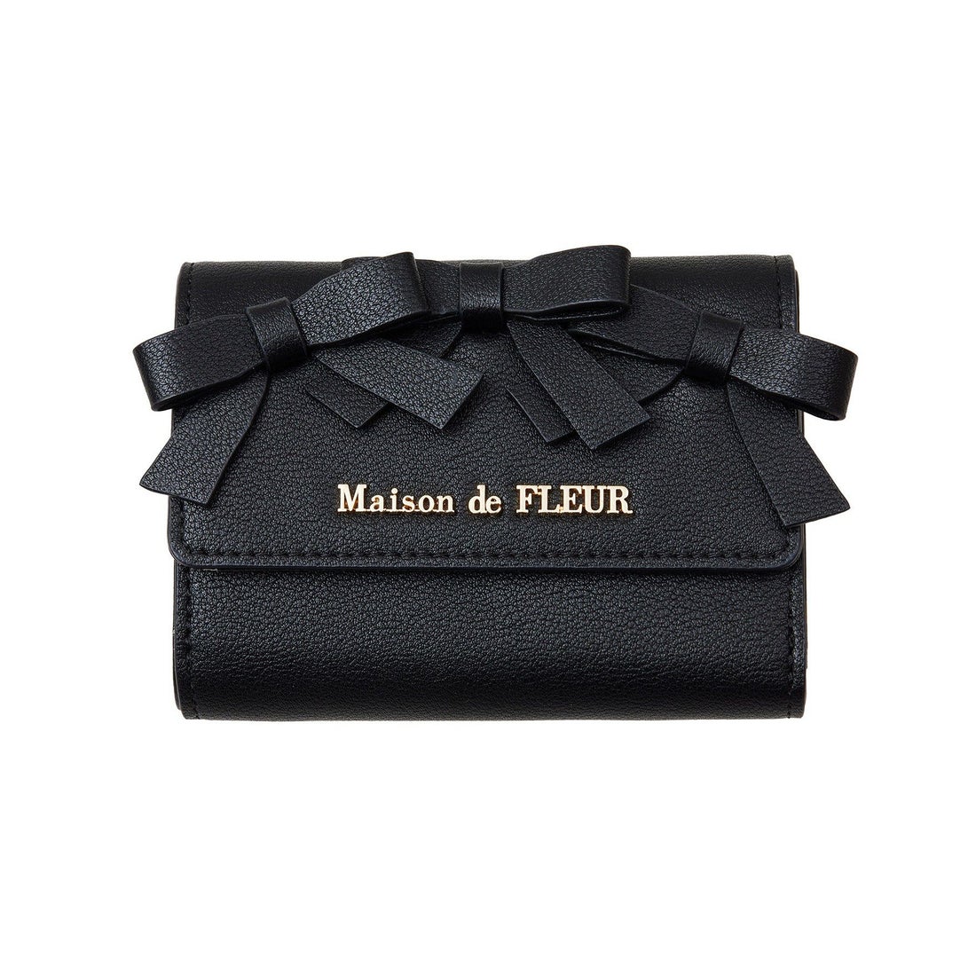 メゾン ド フルール Maison de FLEUR ガーリーリボンウォレット