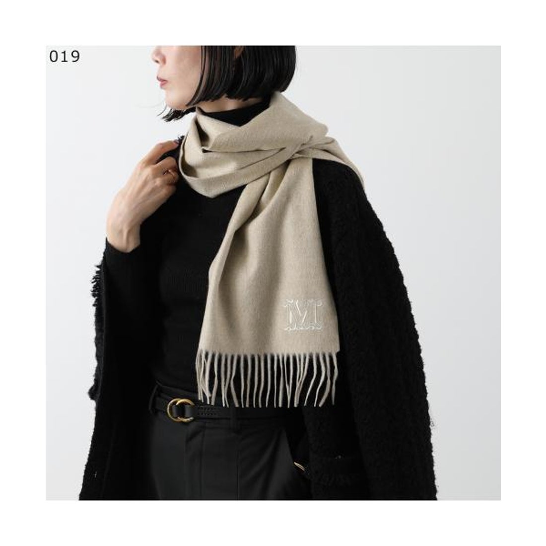 マックスマーラ Max Mara MAX MARA マフラー WSDALIA ピュア カシミヤ