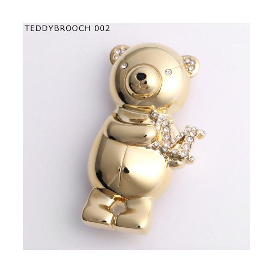 マックスマーラ Max Mara MAX MARA ブローチ TEDDYBROOCH SHINY テディ