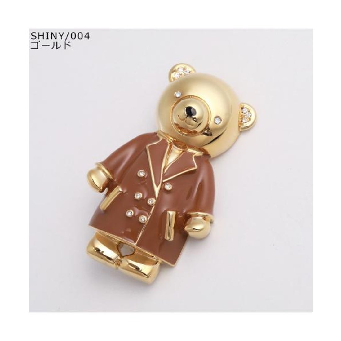 マックスマーラ Max Mara MAX MARA ブローチ TEDDYBROOCH SHINY テディ