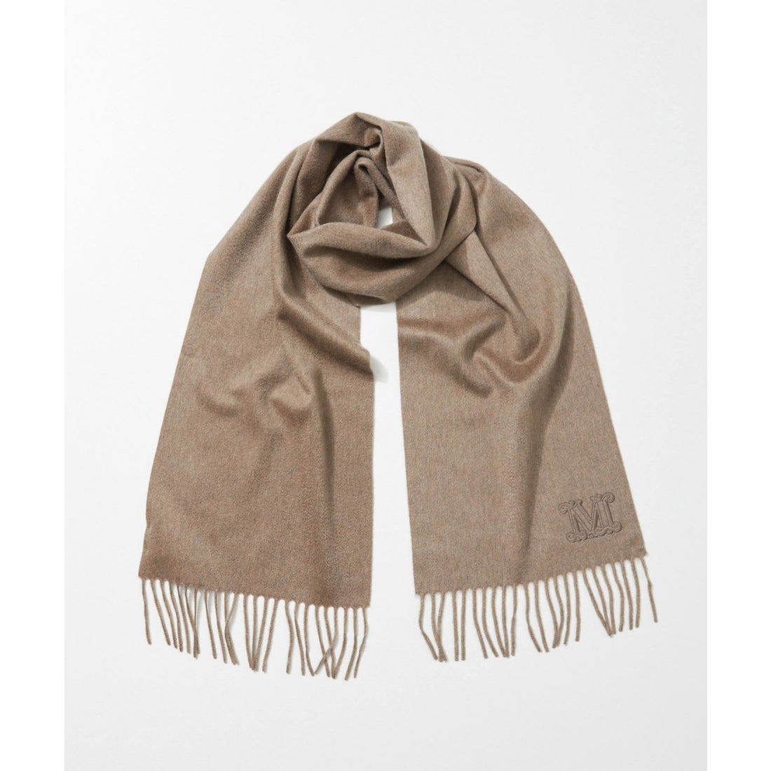 即購入OK! Max Mara 近年モデルダークグレー カシミアストール