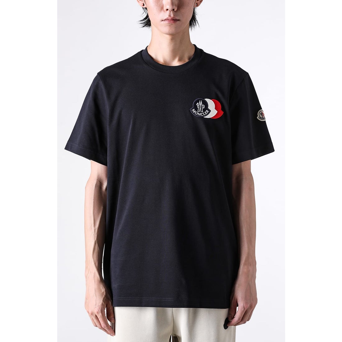 モンクレール MONCLER SS T-SHIRT （Black） -FASCINATE