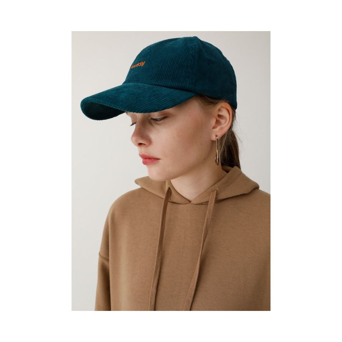 マウジー moussy MOUSSYCORDUROYCAP/コーデュロイキャップ （グリーン