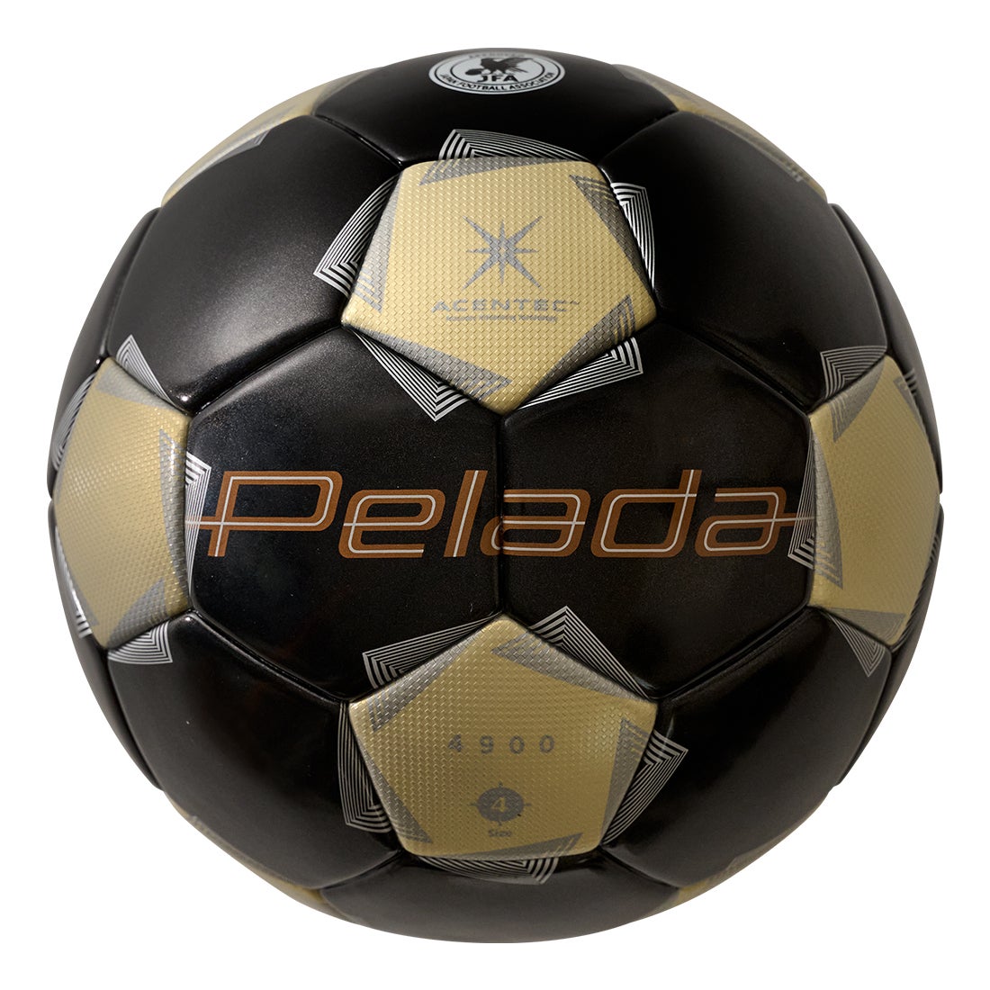 molten モルテン ペレーダ4900土グラウンド用 4号球(ブラック×ゴールド