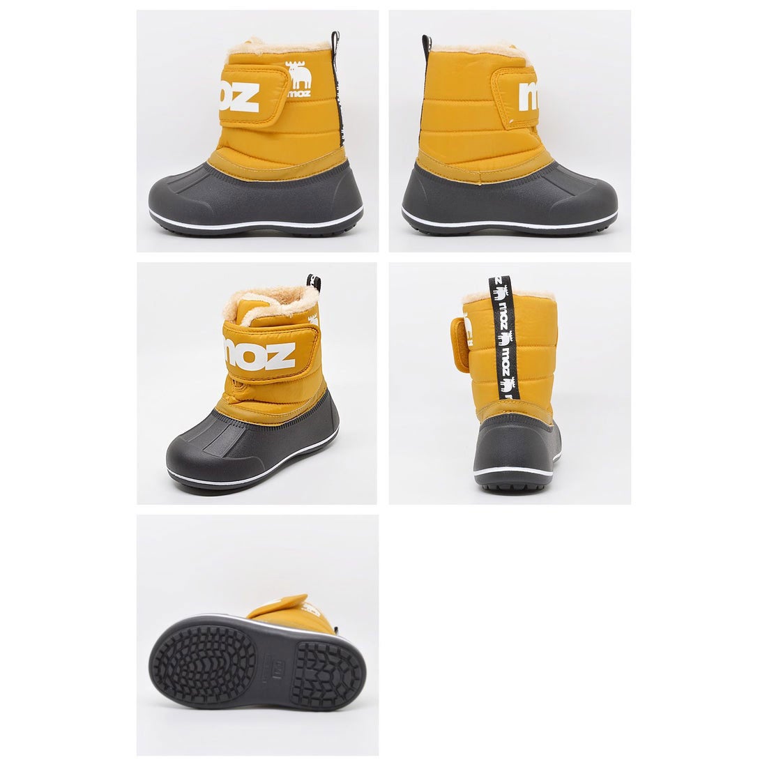 モズ moz スノーシューズ キッズ MZ-8230 モズ 防寒 ボア ブーツ