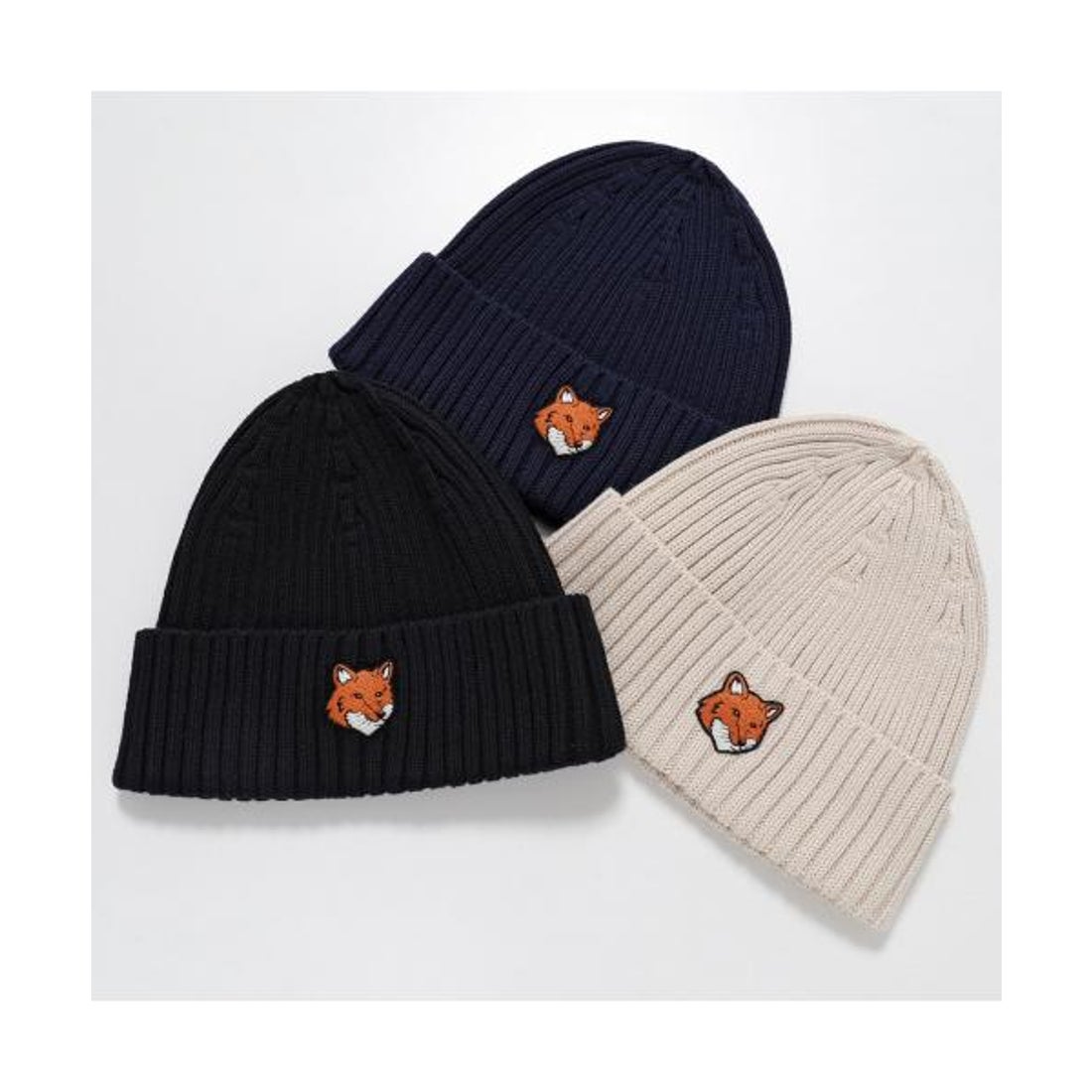 メゾンキツネ MAISON KITSUNE MAISON KITSUNE ビーニー PM06111KT1140