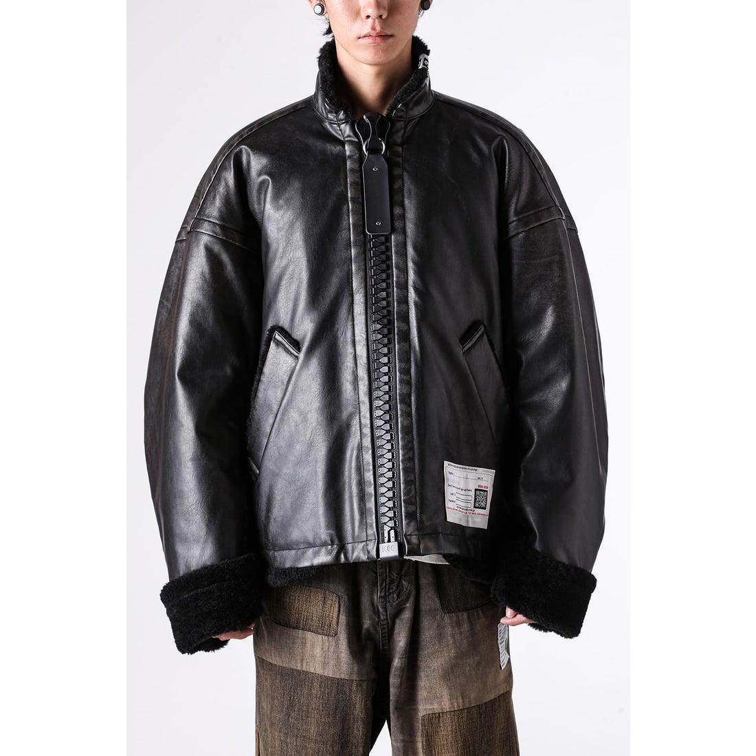 メゾン ミハラヤスヒロ Maison MIHARA YASUHIRO Vegan Boa Leather