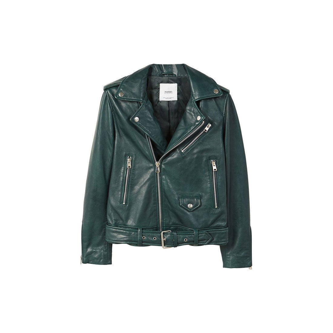 Pretty Green プリティーグリーン シングルレザーライダース プリティ