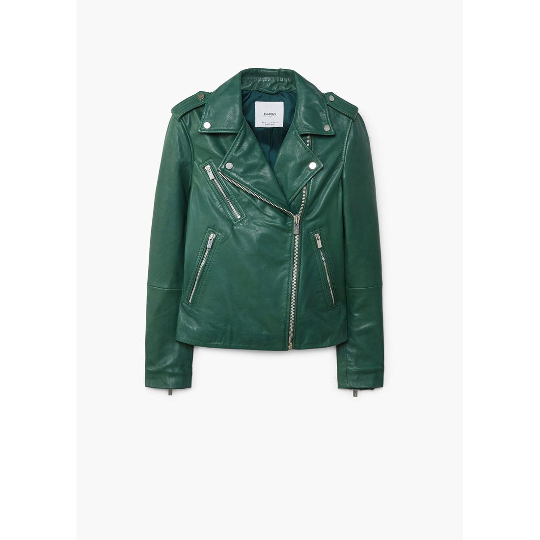 SCHOTT 緑芯 シングルライダースジャケット USA製 グリーン 872 楽天