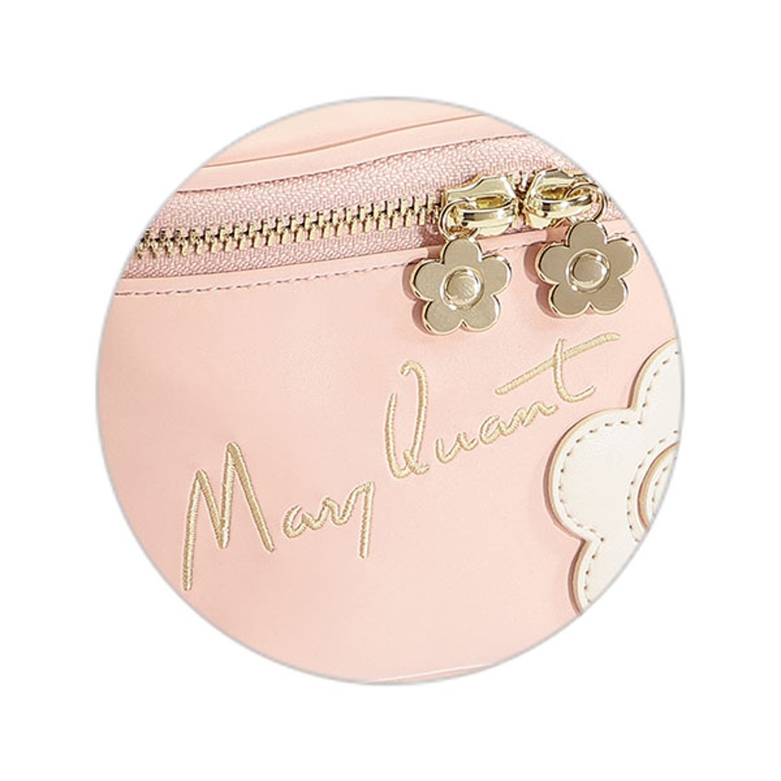 マリークワント MARY QUANT サインロゴデイジーパッチ バニティ