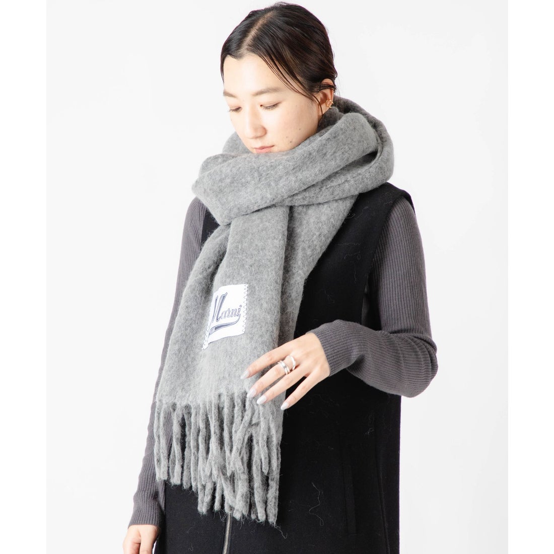 マルニ MARNI マフラー SCZC0033Q0 UAW004 メンズ レディース ウール