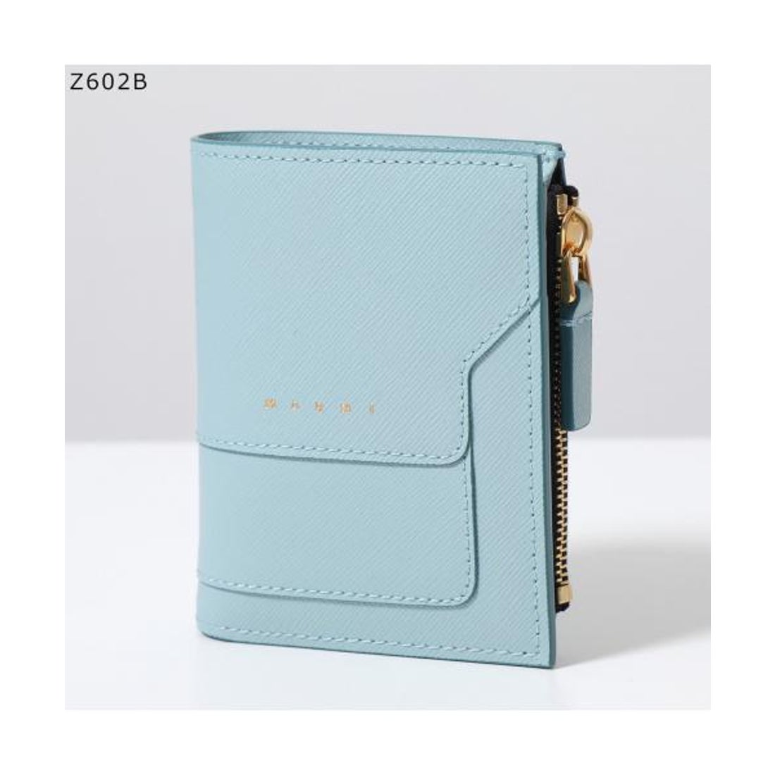 MARNI 二つ折り財布 ライトブルー MARNI 水色 二つ折り財布 MARNI