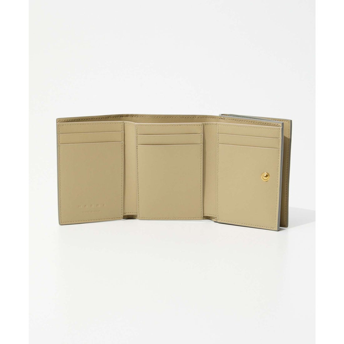マルニ MARNI マルニ MARNI TRIFOLD WALLET WITH MARNI SYMBOL LOGO 三
