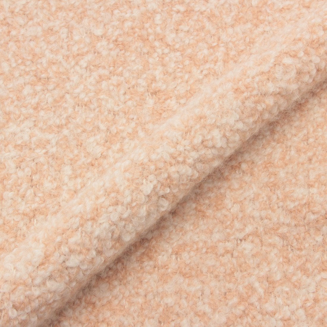 マルニ MARNI マフラー ブークレ織り フリンジ ロゴ ベージュ メンズ