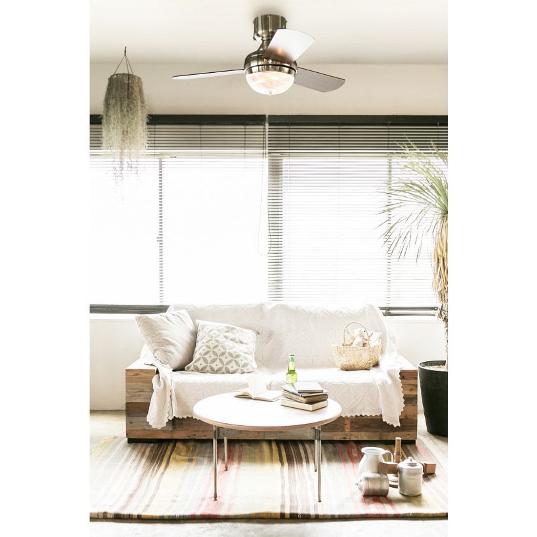 MEHVE Ceiling fan light 電球付き