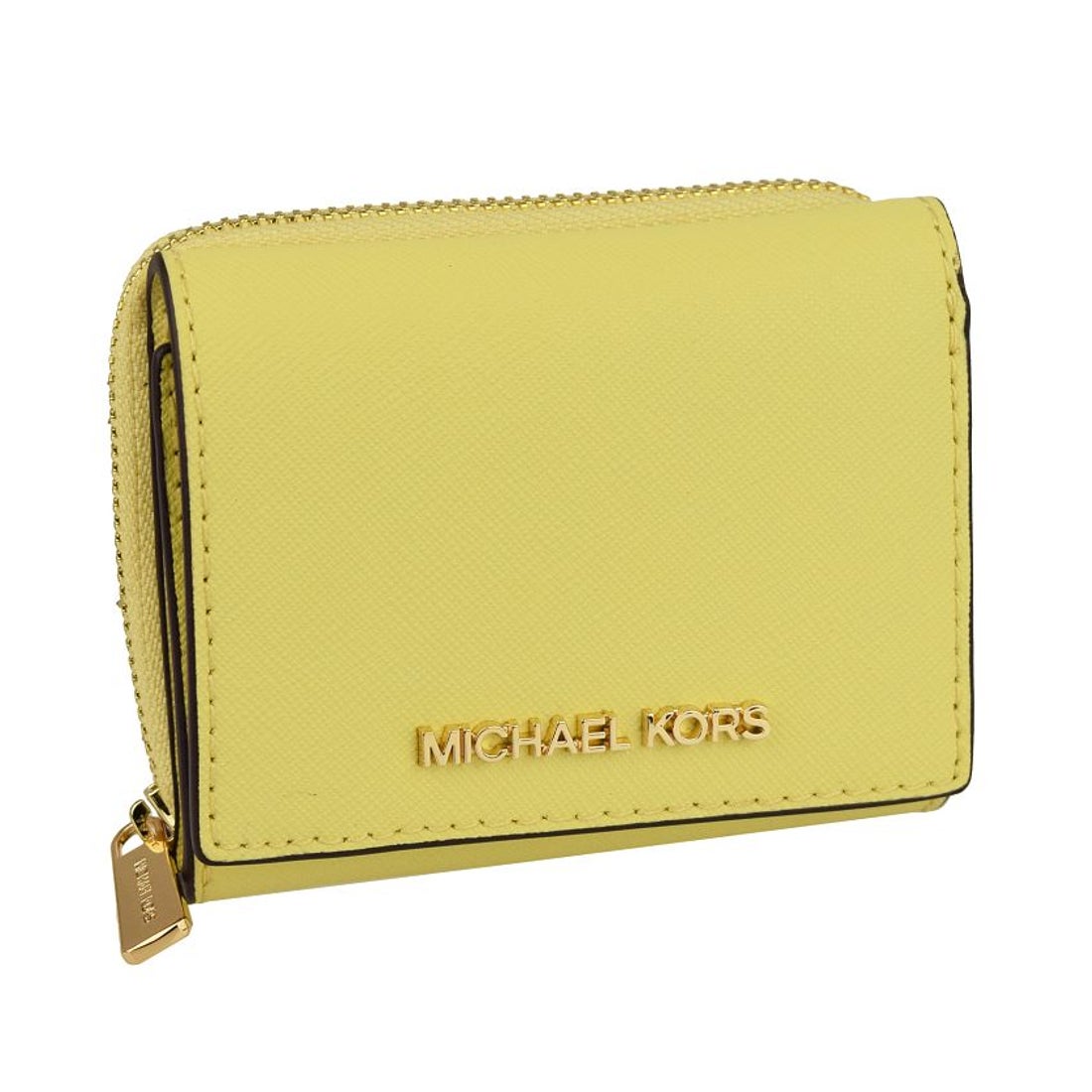 マイケルコース MICHAEL KORS 三つ折り財布 （イエロー系
