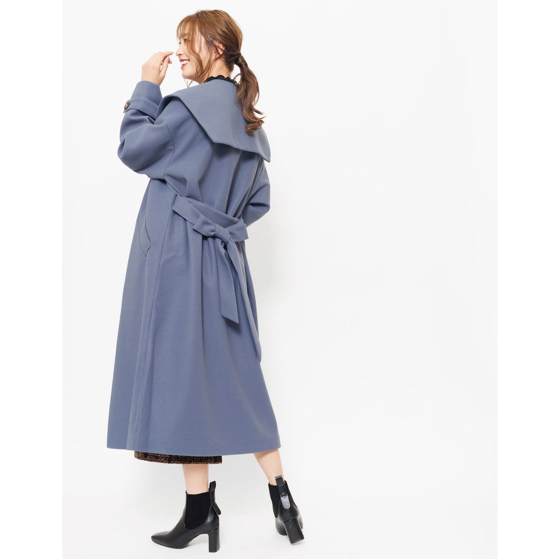 ミリアンデニ mili an deni セーラーカラーコート レディース アウター