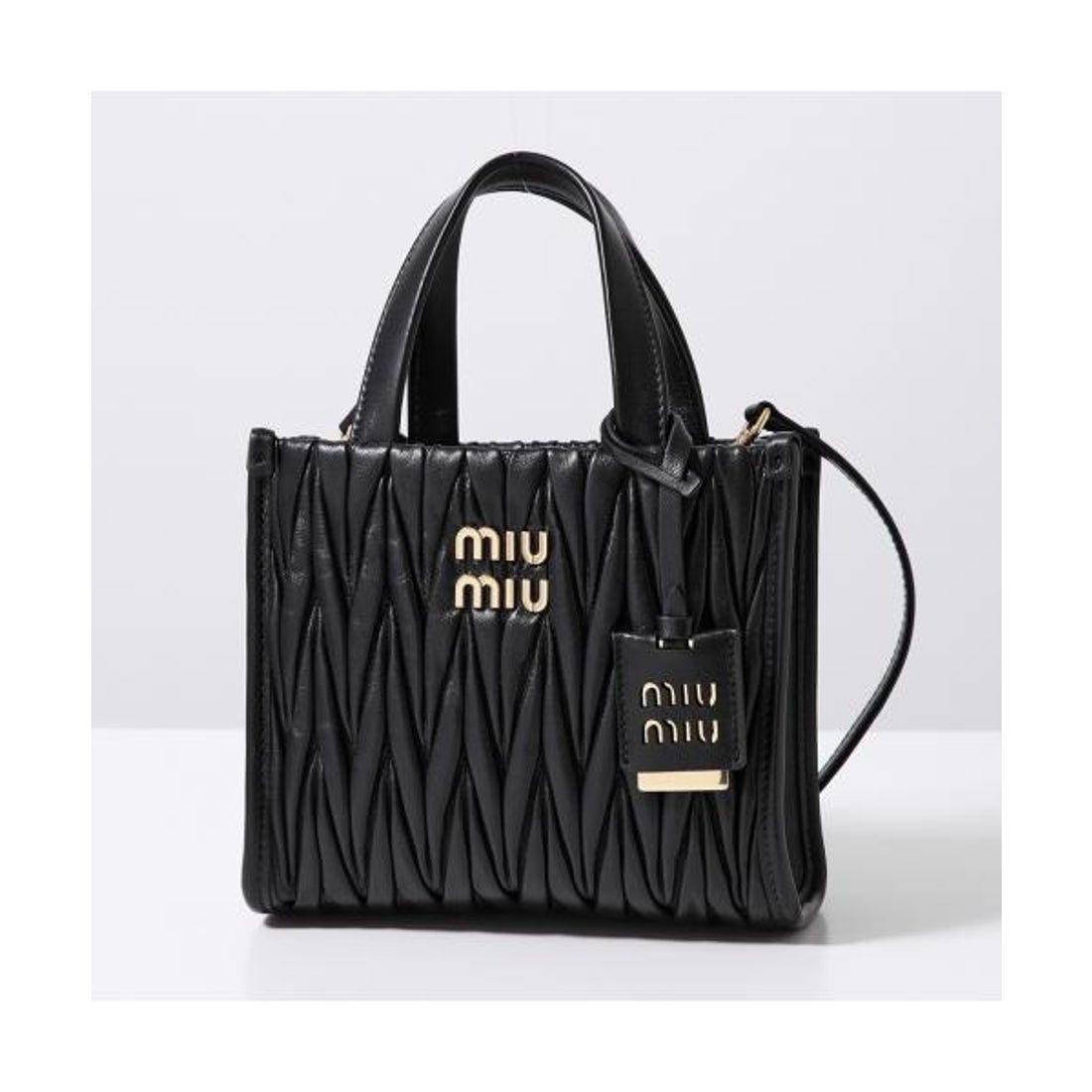 miumiu ミュウミュウ ボクシンググローブ 黒白 収納ケース付き