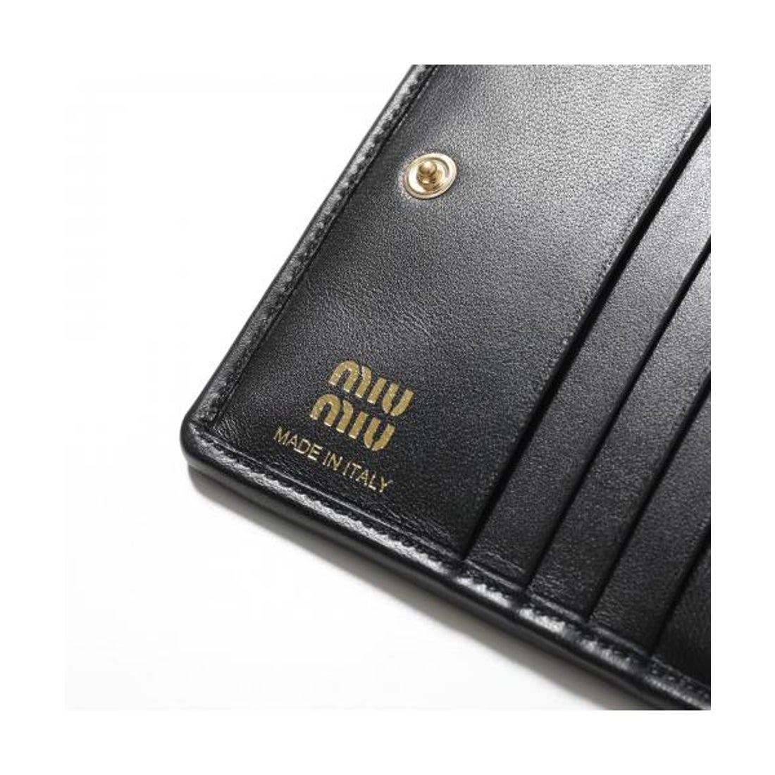 ミュウミュウ Miu Miu MIUMIU 二つ折り財布 5MV204 2FPP MATELASSE
