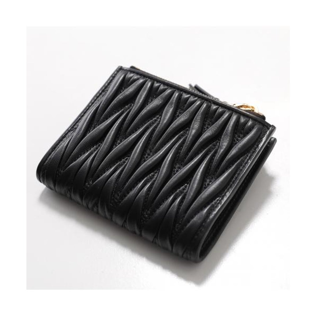 ミュウミュウ Miu Miu MIUMIU 二つ折り財布 MATELASSE 5ML024 AFPP