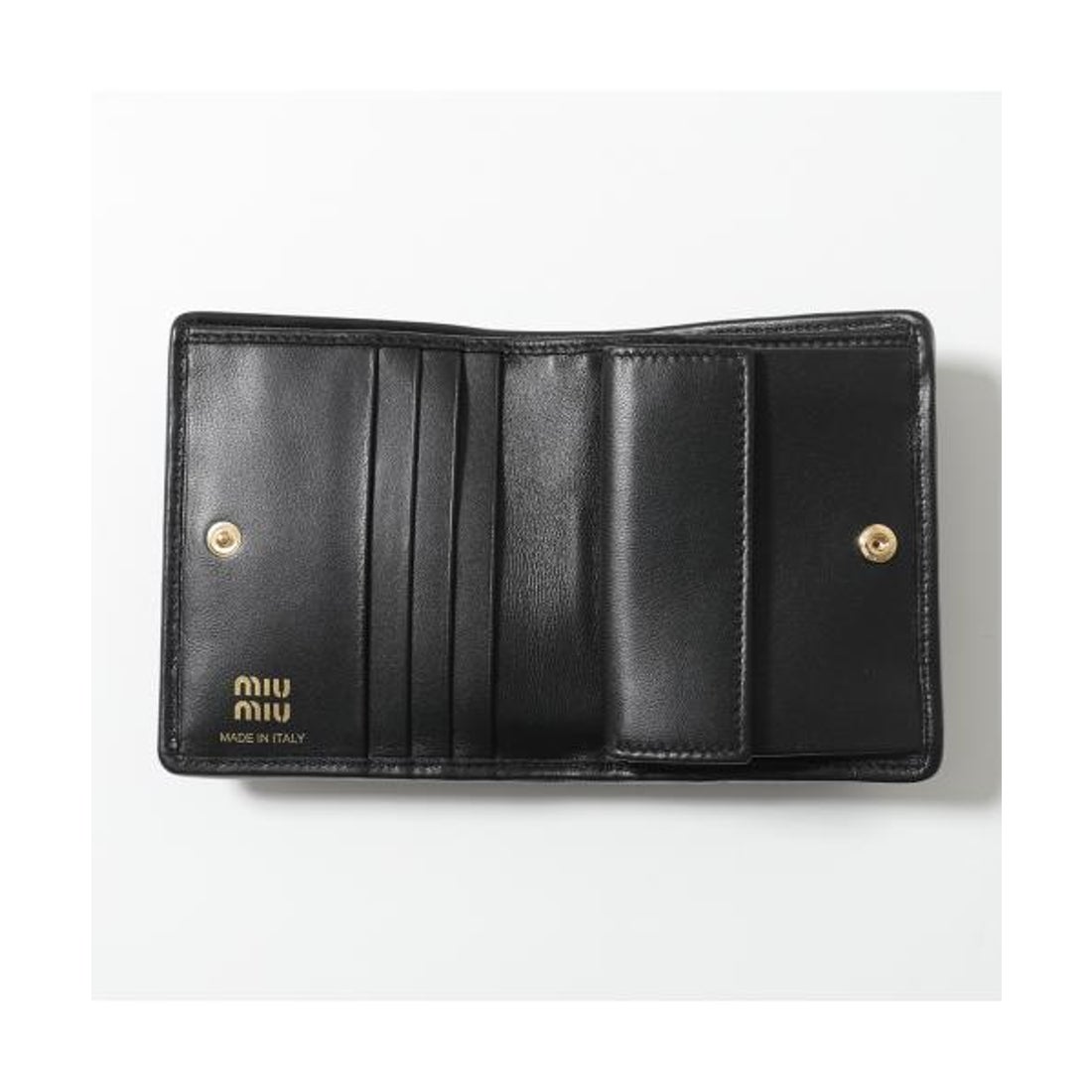 ミュウミュウ Miu Miu MIUMIU 二つ折り財布 5MV204 2FPP MATELASSE