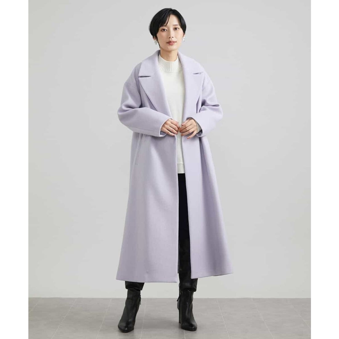 ミッシェルクラン MICHEL KLEIN [定番人気]Super100ウールビーバー