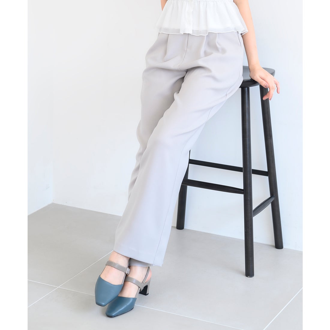 ミッシュマッシュ MISCH MASCH 【2024秋冬新作】ウーリッシュワイド