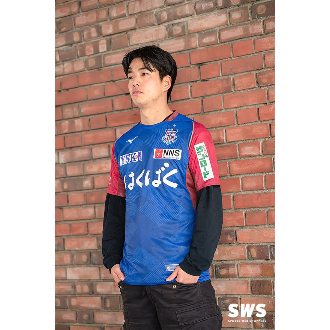 MIZUNO ヴァンフォーレ甲府 2025 ユニフォーム ホーム 半袖