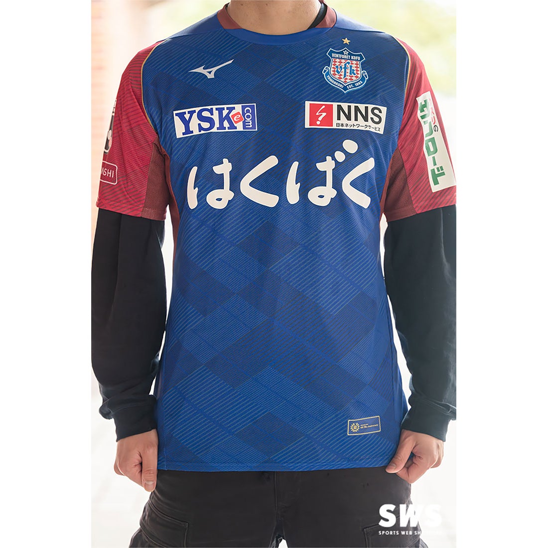 MIZUNO ヴァンフォーレ甲府 2025 ユニフォーム ホーム 半袖