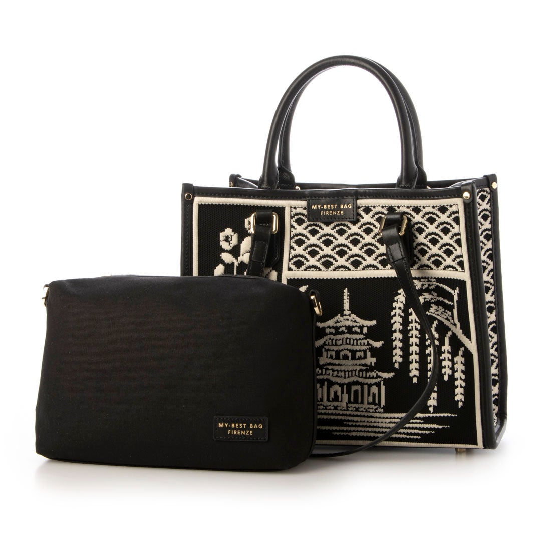 マイベストバッグス MY BEST BAGS ハンドバッグ （BLACK