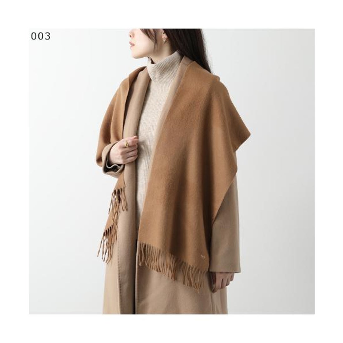 Max Mara マックスマーラキャメルストール大判