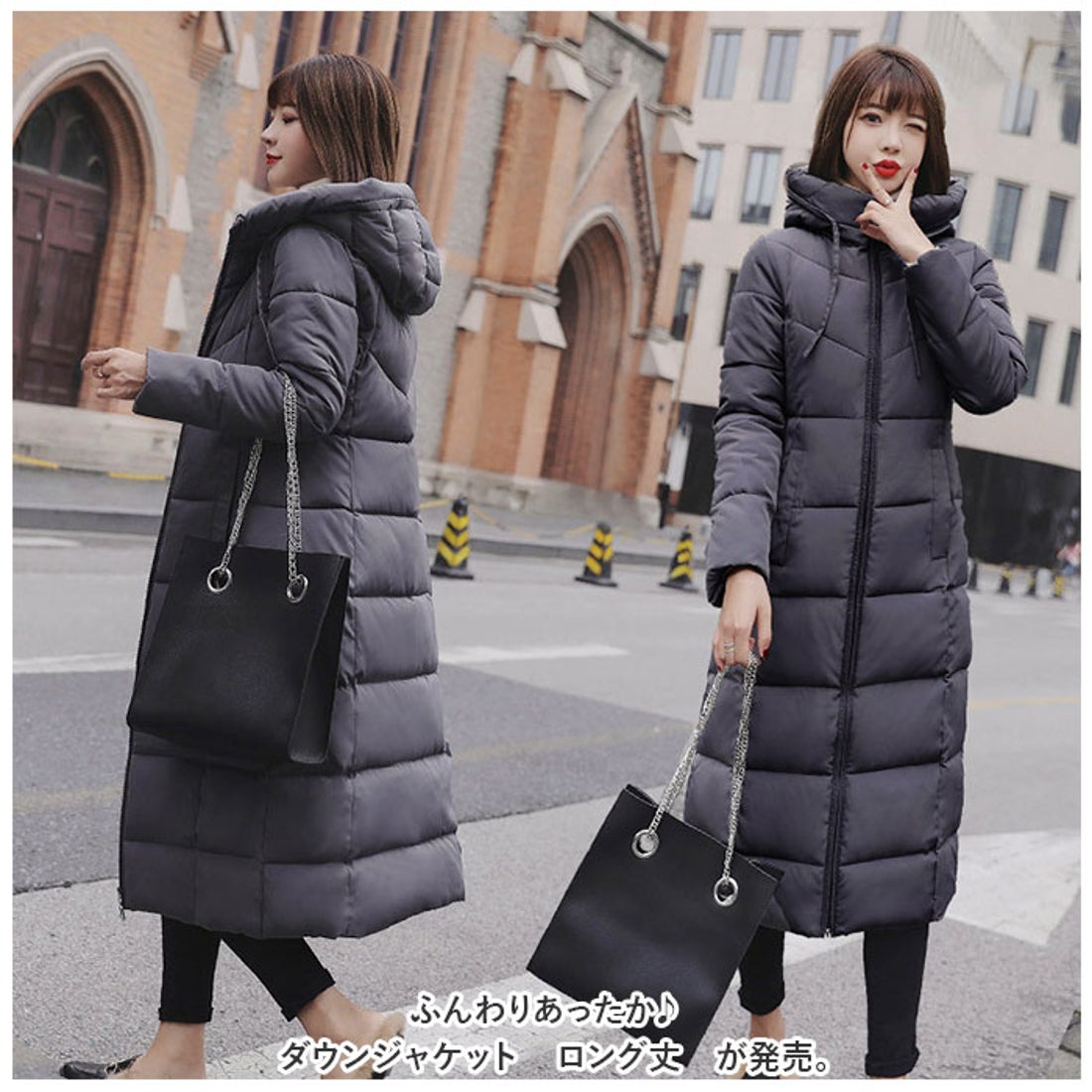 バックヤードファミリー BACKYARD FAMILY 中綿コート フード付き