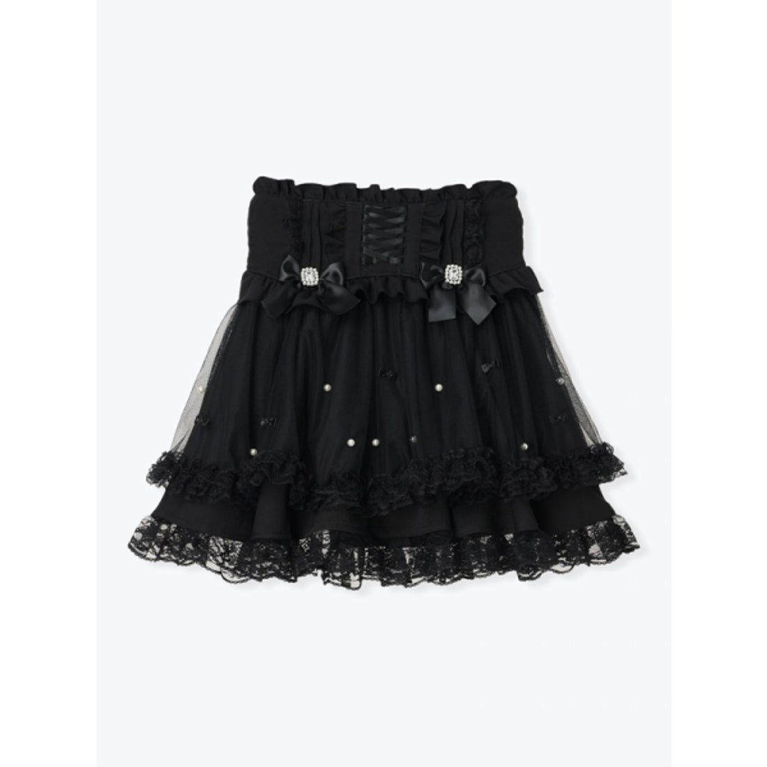 ノエミー NOEMIE さきまるちゃんコラボ！メニーリボンチュールフレア