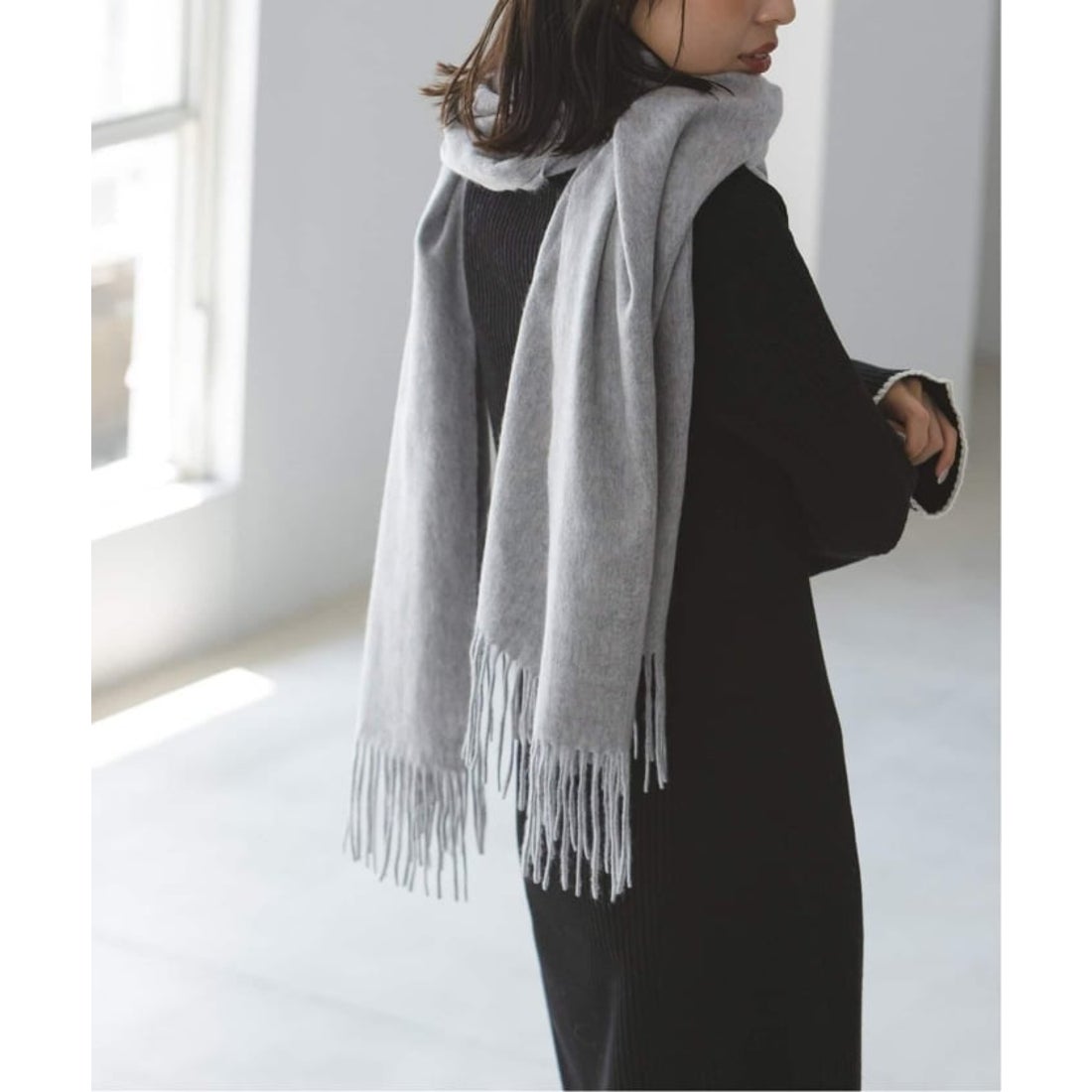 ノーブル NOBLE 《追加予約》カシミヤストール （グレーB