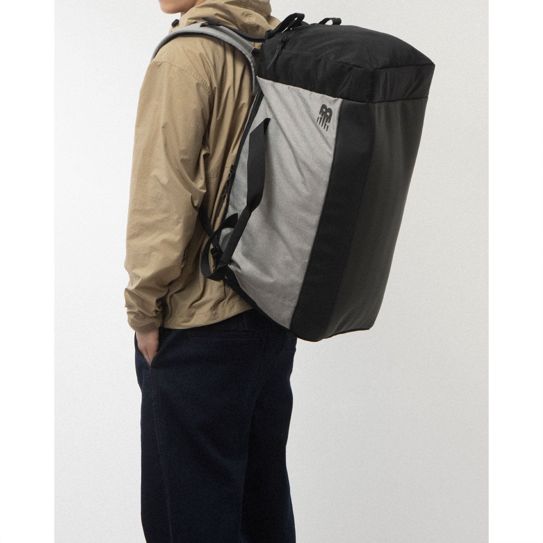 ニューバランス New Balance 2Way ボストンバッグ 50L （クロ） -waja