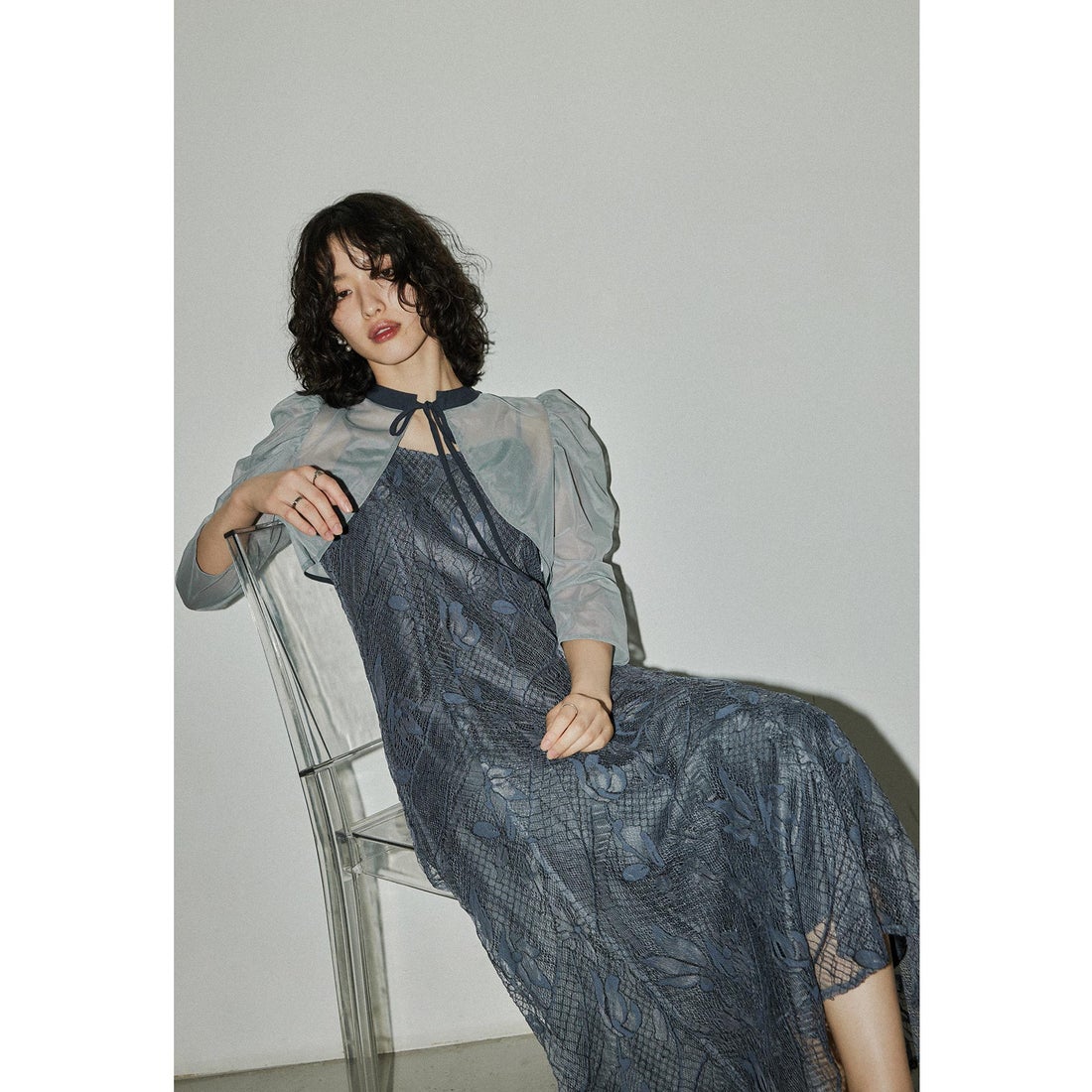 ニアナ niana many way ヴィンテージドレス ボレロ レース 結婚式