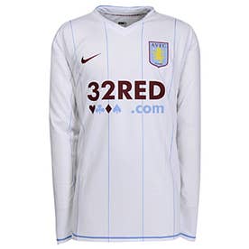 NIKE アストンヴィラ 07/08 ユニフォーム アウェイ 長袖 選手支給用