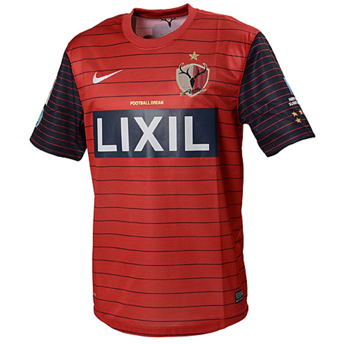 NIKE 鹿島アントラーズ 2013 ユニフォーム ホーム 半袖 レプリカ