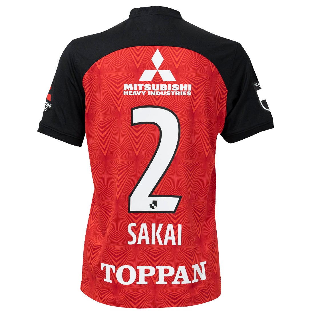 NIKE 浦和レッズ 2023 ユニフォーム ホーム 半袖 レプリカ #2.酒井宏樹