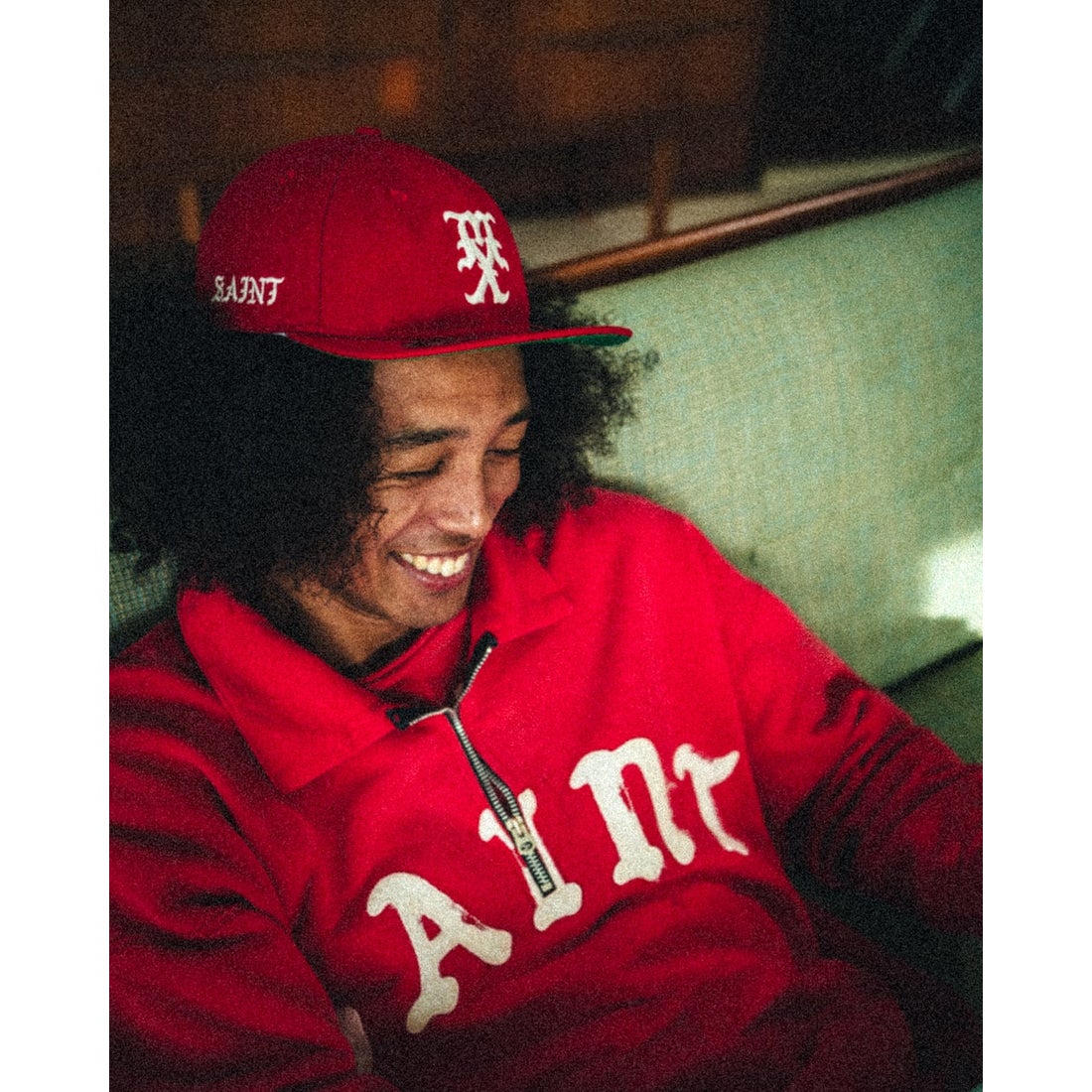 Saint Mxxxxxx × new era 9FIFTY キャップ レッド 【公式通販】