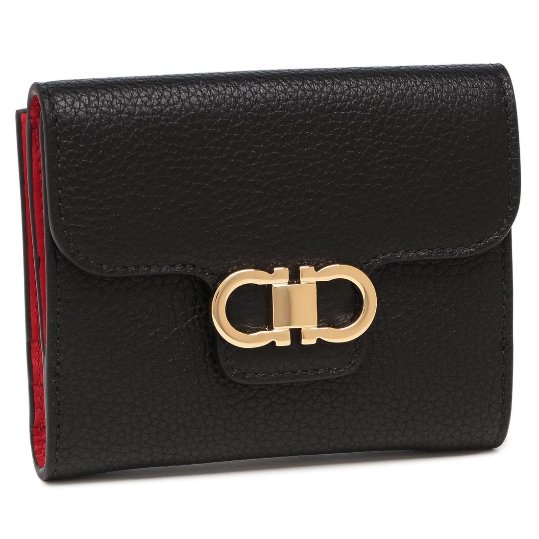 サルバトーレフェラガモ Salvatore Ferragamo 二つ折り財布 ダブル