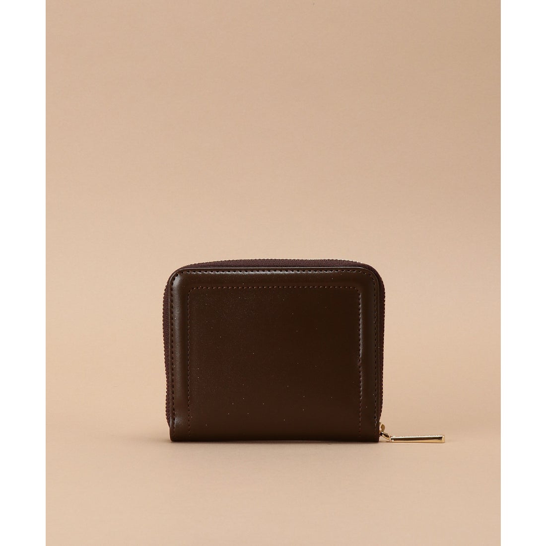 サマンサタバサ Samantha Thavasa シンプルラメレザー 二つ折り折財布