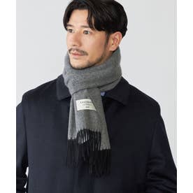 シップス SHIPS SHIPS: カシミア ヘリンボーン リバーシブル マフラー