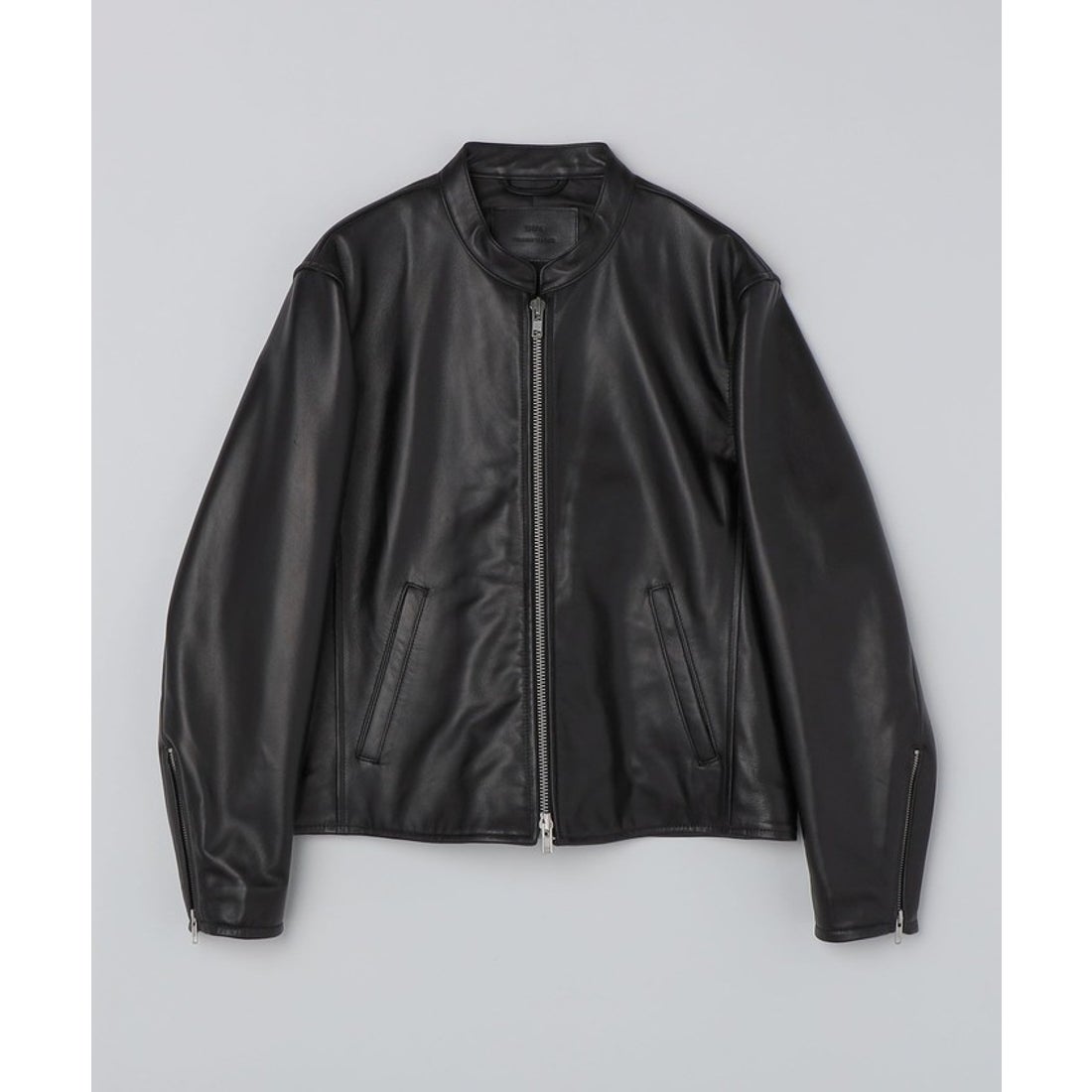 シップス SHIPS SHIPS: ラムレザー シングル ライダース ジャケット