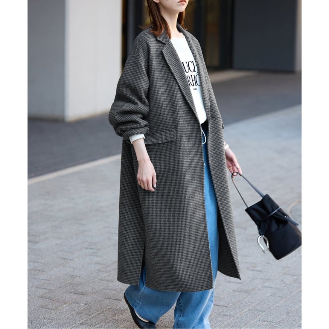 スローブ イエナ SLOBE IENA 《追加2》souple woolダブルフェイス