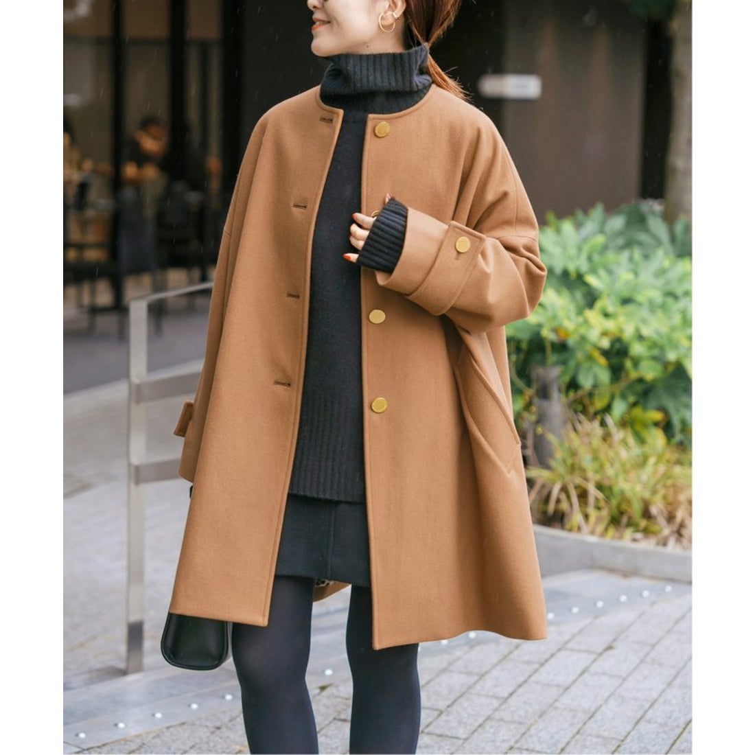 spick&span MANTECOコート ブラウン M spick&span MANTECOコート