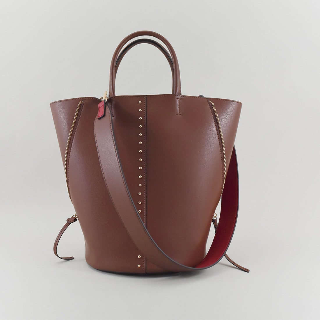 スタイロ styiro スタッズバケツトートバッグ/ショルダー付き