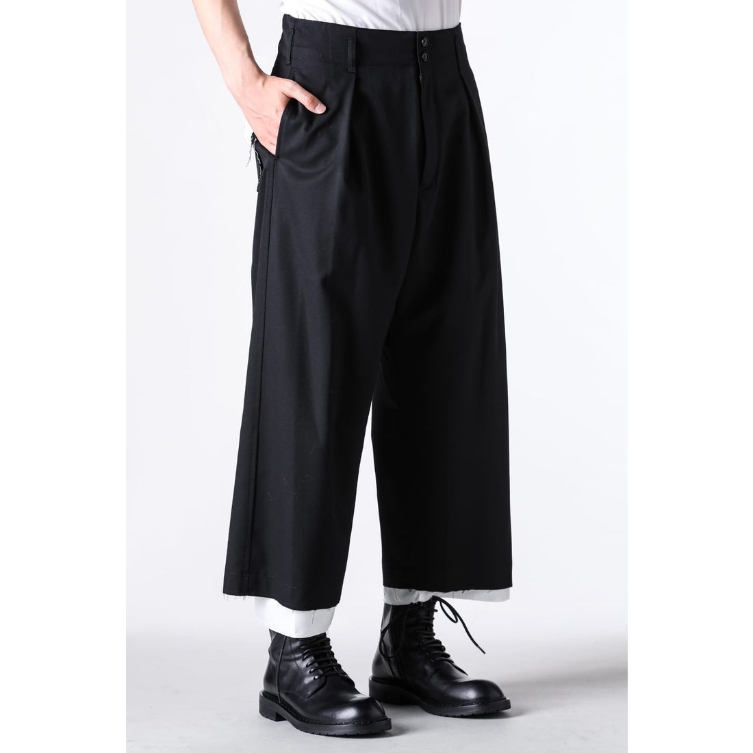 sulvam サルバム17AW SKIRT PANTS イージー スカートパンツ サルバム