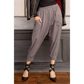 パンツノソムリエ パンツのソムリエ ウールライクサルエルパンツ