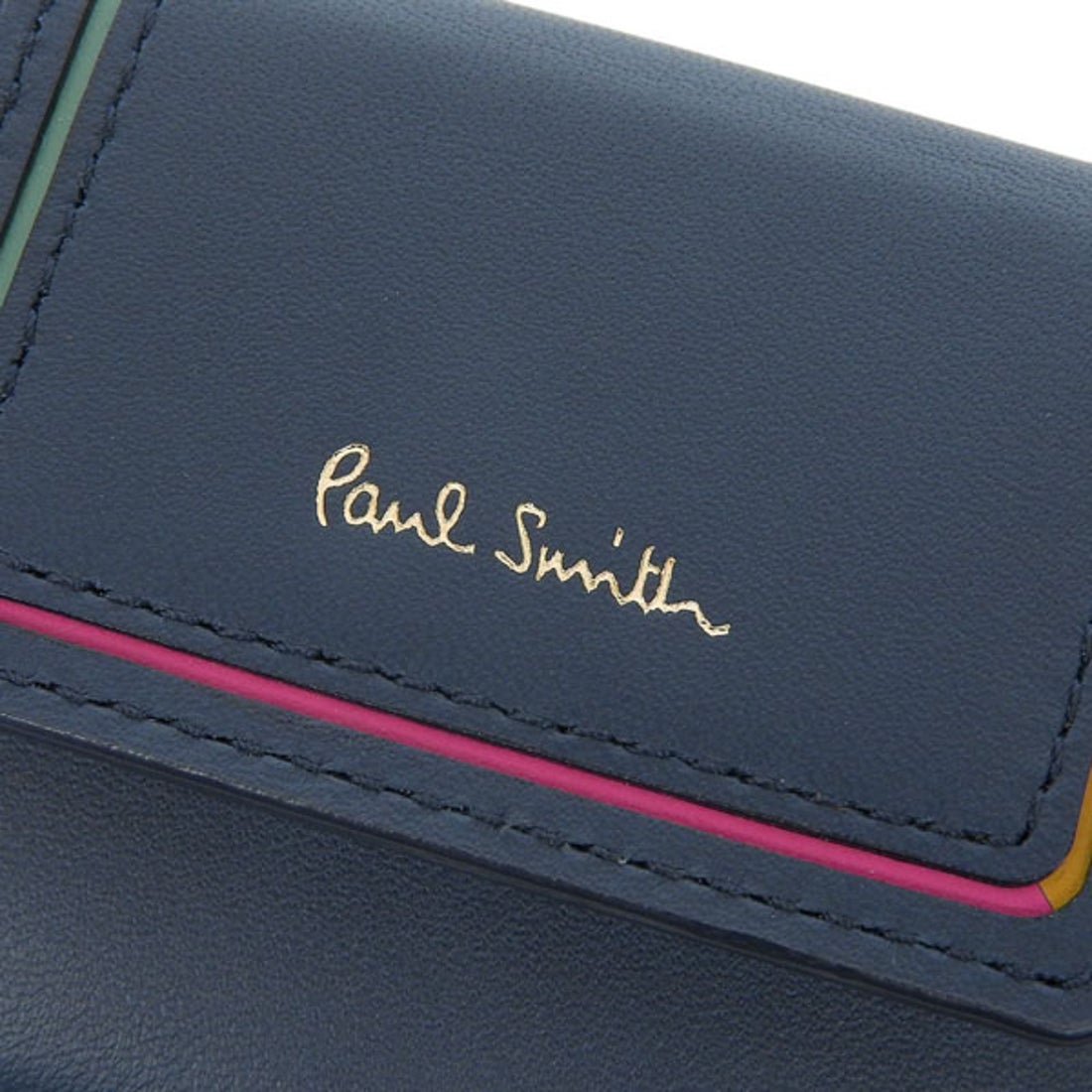 ポールスミス Paul Smith キーケース （ネイビー） -waja bazar - 海外